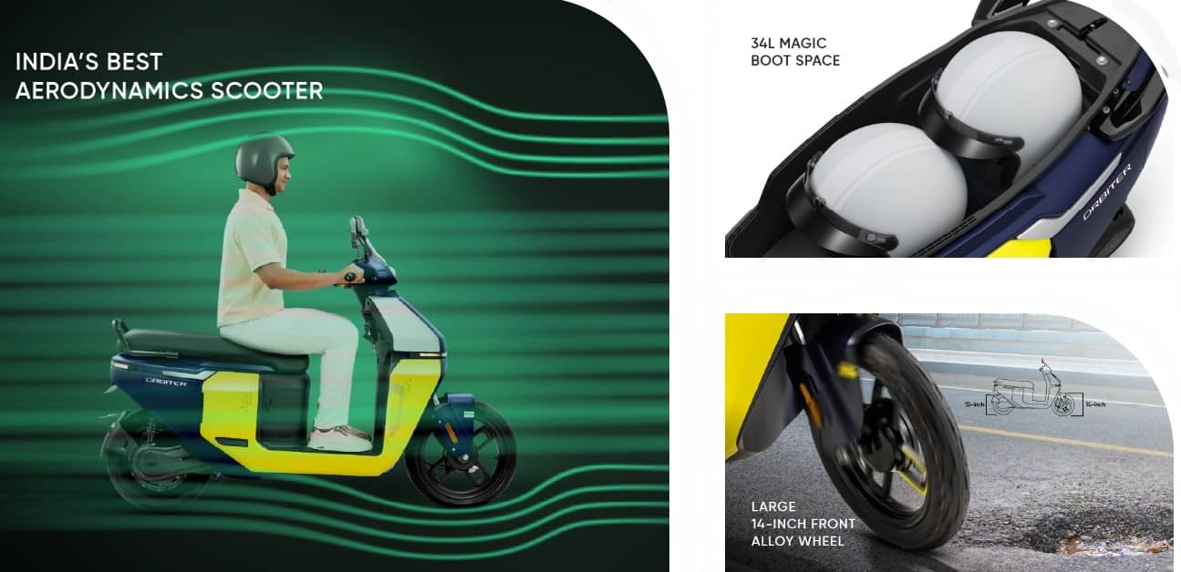TVS Orbiter Electric Scooter: Best Electric Scooter Under 1,00,000