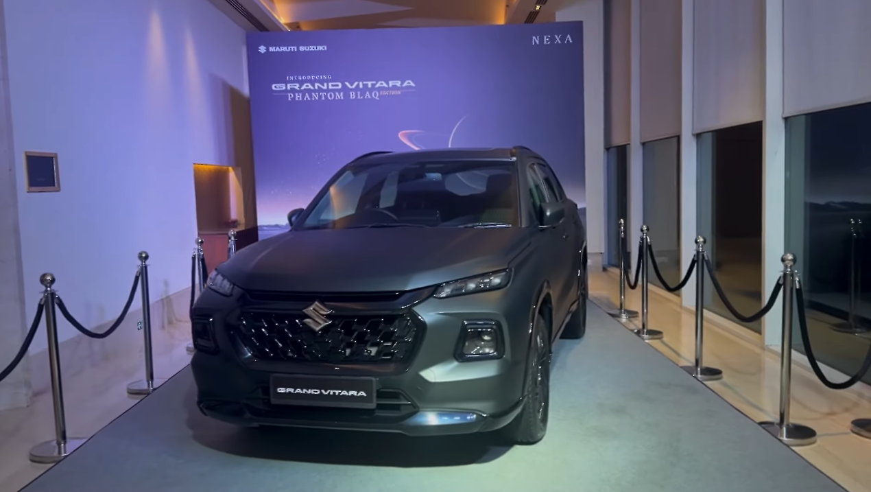 Maruti Suzuki Grand Vitara Phantom Blaq Edition: A Bold New Chapter in SUV Style