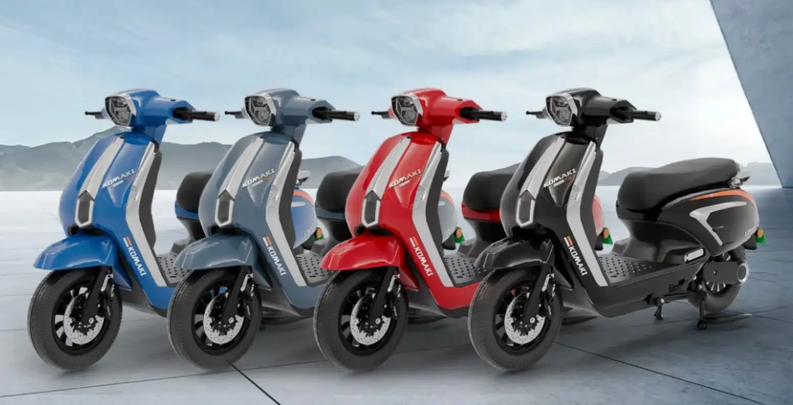 Komaki XR7: India’s Longest-Range Compact Electric Scooter